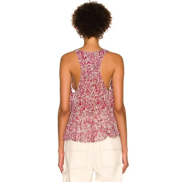 ISABEL MARANT ETOILE Slimea Tank Top Size 40 Small - Picture 4 of 6